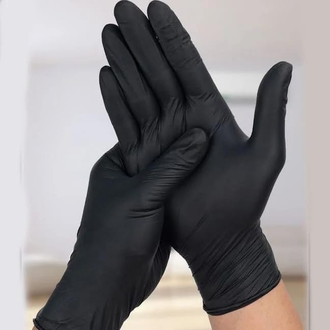 Nitrile Black Gloves | Case of 10 Boxes | Made in Malaysia