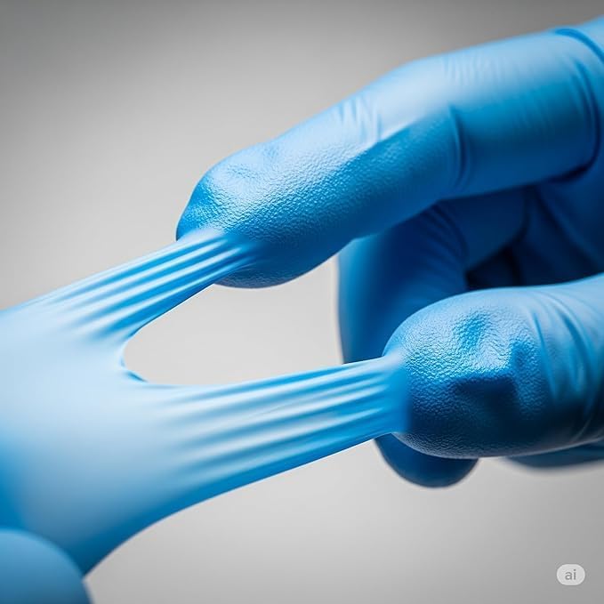 Nitrile Blue Gloves | Case of 10 Boxes | Made in Malaysia