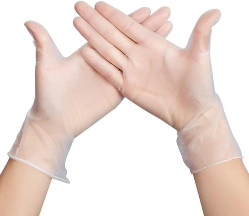 Vinyl Examination Gloves Clear